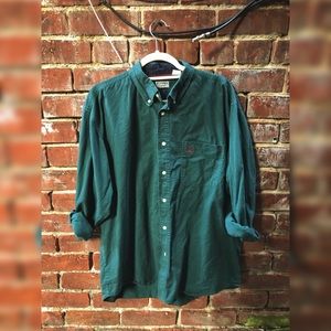 Oliver’s Vintage Green Button down